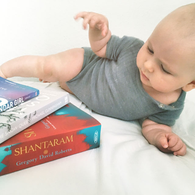 Books and baby