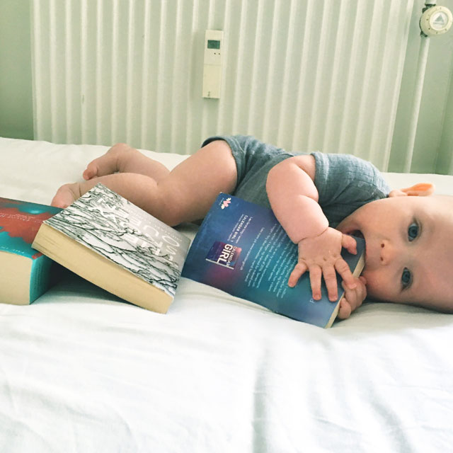 Books and baby