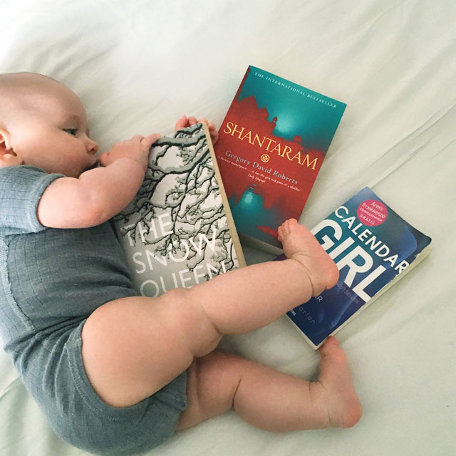 Books and baby