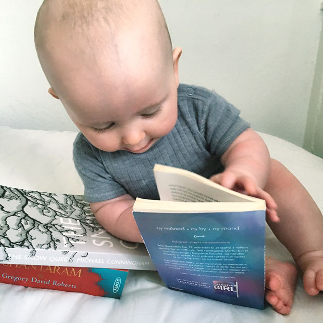 Books and baby