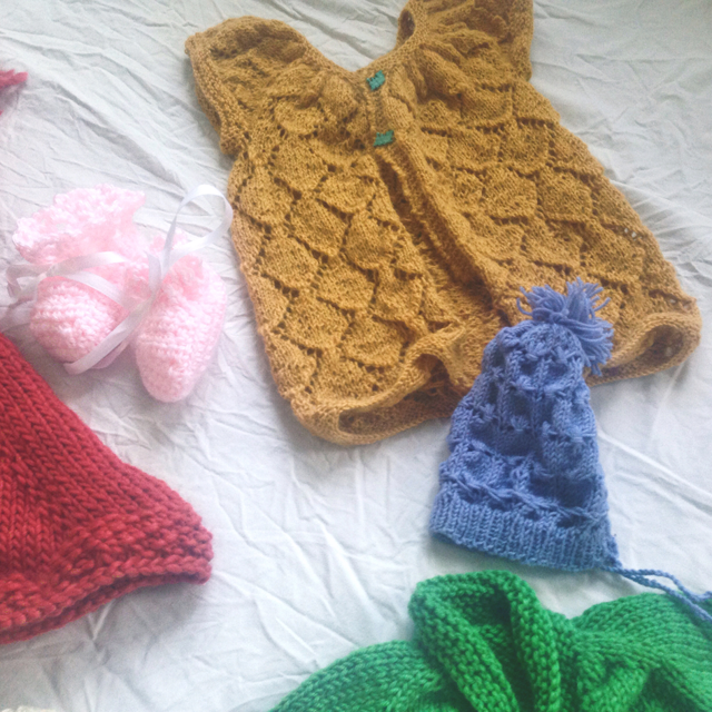 Baby knit free pattern