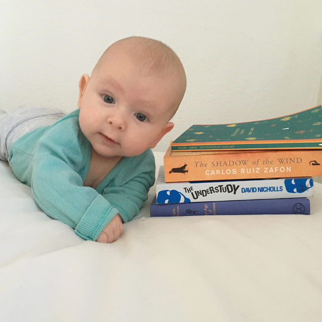 baby and books