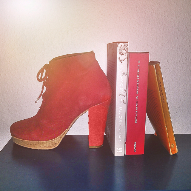 Books and shoes